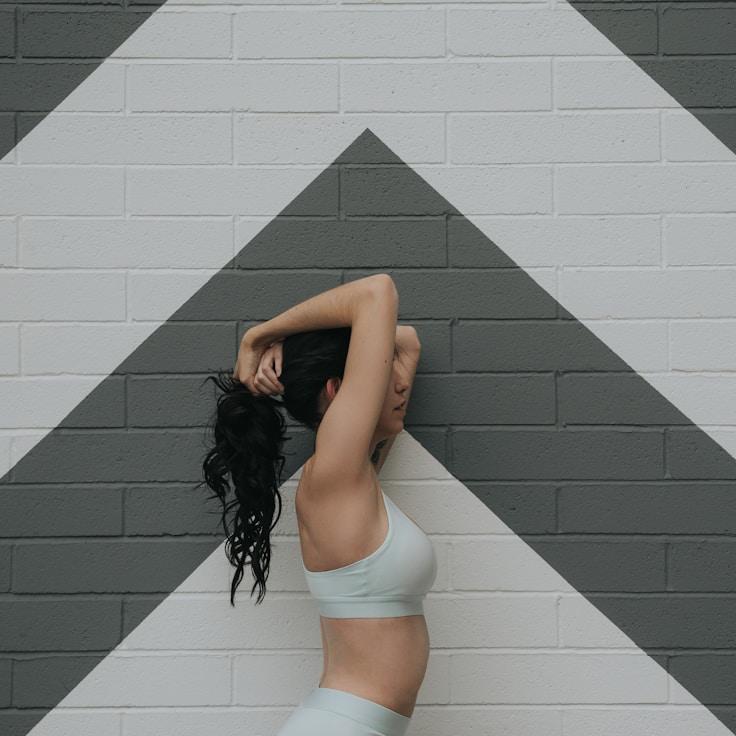Group fitness class in a modern studio setting